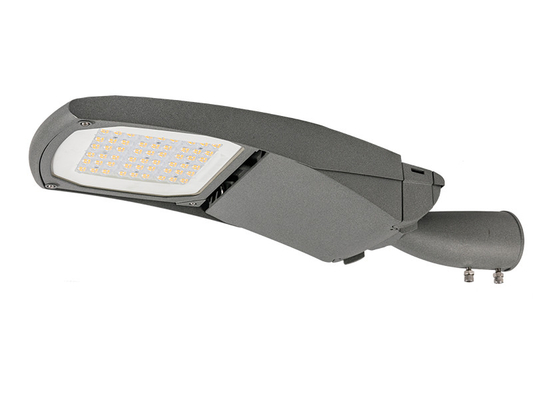 Perlengkapan Lampu Jalan LED Cerdas Die Casting Aluminium 100W 160lm / W