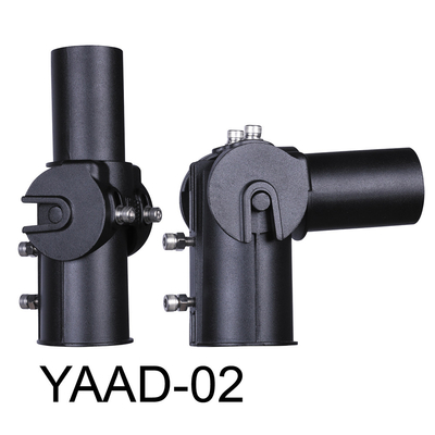 Die Casting Aluminium Outdoor Lampu Jalan LED Braket Lengan Adaptor yang Dapat Disesuaikan