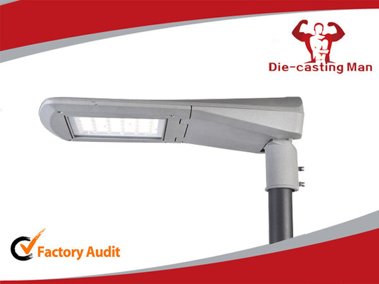 Die Casting Aluminium LED Street Light Housing Black Powder Coating Anti Korosi