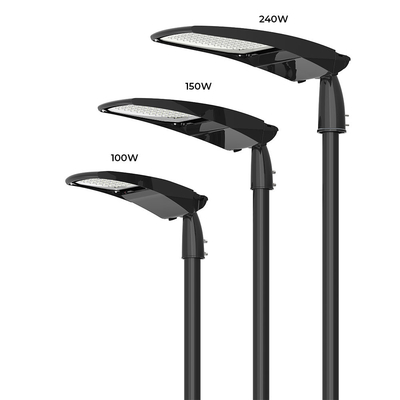 Rumah Lampu Jalan LED tahan lama -40C- 50C CRI 80 Faktor Daya 0,95 untuk Semua Kondisi Cuaca
