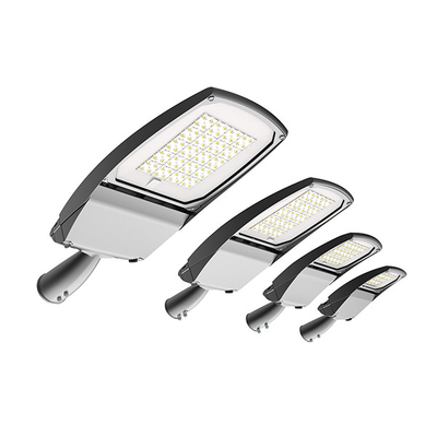 Smart Sensor Square Led Lampu Jalan Perumahan Daya 180W 150lm / W Efektivitas Luminums Tinggi