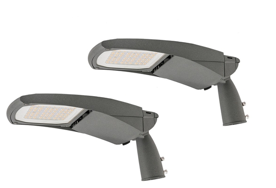 2700k IK80 Kosong Atau Selesai Led Street Light Grey IP66 140lm / W 4000k Ra70
