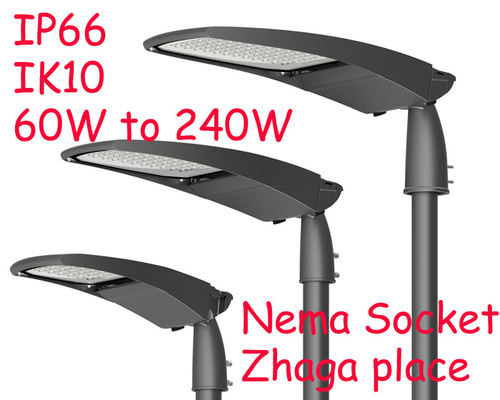 4000k 5700k IP66 300W Die Casting Aluminium Led Lampu Jalan Perumahan 140lm / W Ra70