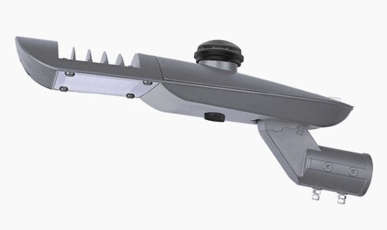 40W Outdoor LED Street Light Shell Housing Dengan Lampu Jalan Kaca Tempered