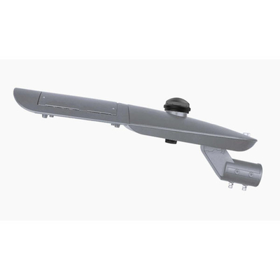 Perumahan lampu jalan LED 40w 80w 150w dengan bodi aluminium dan kaca transparan