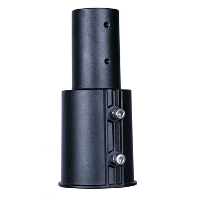 Konektor Adaptor Lampu Jalan Aluminium yang Dapat Disesuaikan Die Arms Pole Mount Bracket
