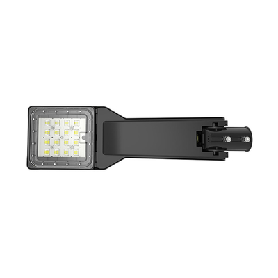 Jenis Lensa Lampu Jalan Led Luar Tahan Air Die Casting Aluminium Housing