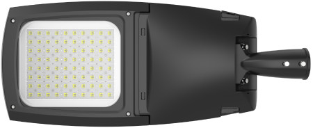 ENEC CB Rated Outdoor Aluminium LED Street Light Housing Alat Tahan Air Gratis IK08
