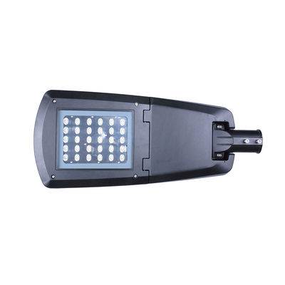 Die Casting Aluminium IP66 Warna Hitam Dipimpin Lampu Jalan Untuk Jalan Utama 3000K 120lm / W