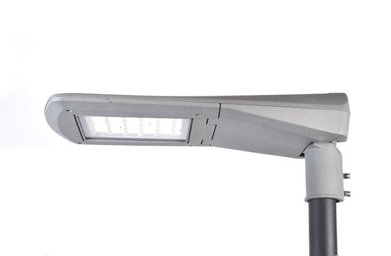 Die Casting Aluminium 3000K 120lm / W IK08 IP66 Black LED Street Light Untuk Jalan Utama