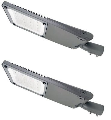 Die casting alumunium lampu jalan kota IP66 5 tahun garansi 2024 dipimpin di luar ruangan komersial pencahayaan area jalan