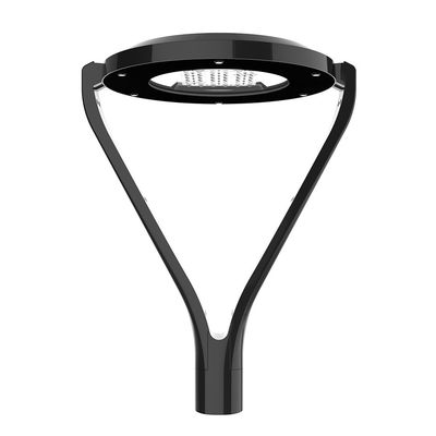 LED Modern Outdoor Lighting Post Top LED Garden Light Aluminium Dua Lengan IP66 Post Top Street Light