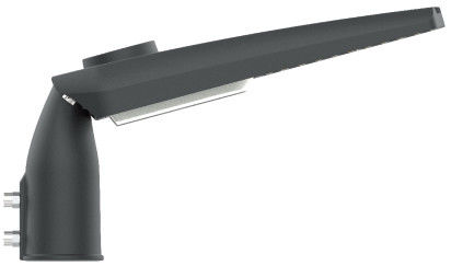 18 000lm Lampu Ruang Luar di Gray/Black/Silver Housing AC85-265V Instalasi Dia 60mm