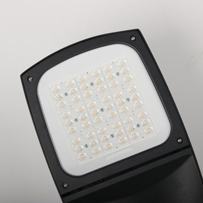 AC90-305V Input Voltage Led Street Light Fixture IP65 Warna abu-abu/hitam/putih