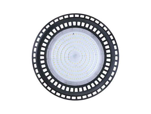 CREE Chip LED Bay Lampu Dengan Aluminium Dan Kaca Tempered Rated Voltage 220V