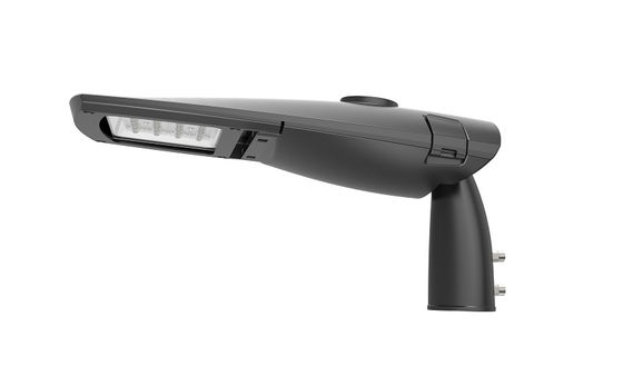 150 Lm/w Efisiensi Aluminium Led Street Light Seri YASL-14 Tersedia Dalam 3 Ukuran 18000 Lumens 4000K Grey Atau Hitam Finish YASL-14-40/80/120