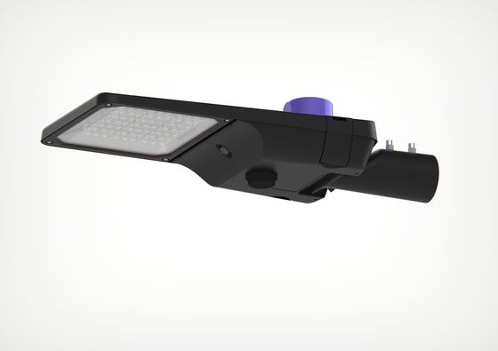 120° Beam Angle Aluminium Led Street Light Untuk Pencahayaan Jalan Raya -20C-50C