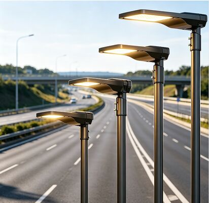 130lm/W 6500K Outdoor Led Street Lights 30W 50W 80W 100W 120W 150W 200W 250W IP66 IK09 5 tahun garansi zaga