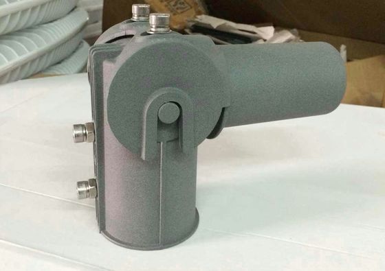 Adaptor Lampu Led Ukuran Tiang IP67 60mm Kecil Odm Warna Hitam