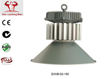 Aluminium Housing LED Lampu Teluk Tinggi 150W / Komersial Lampu Teluk Tinggi Komersial Super Bright